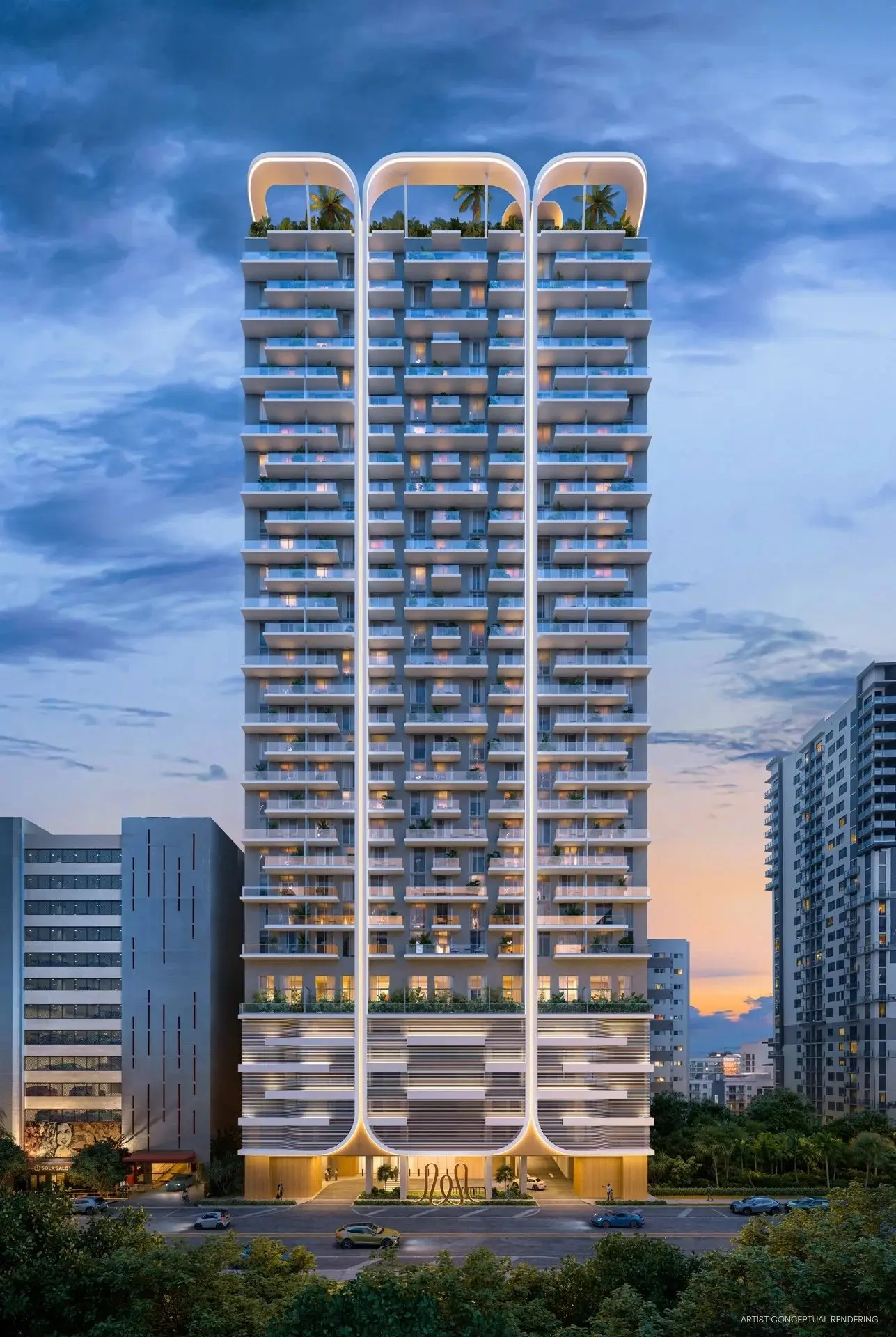 House of Wellness: a torre (render da incorporadora)