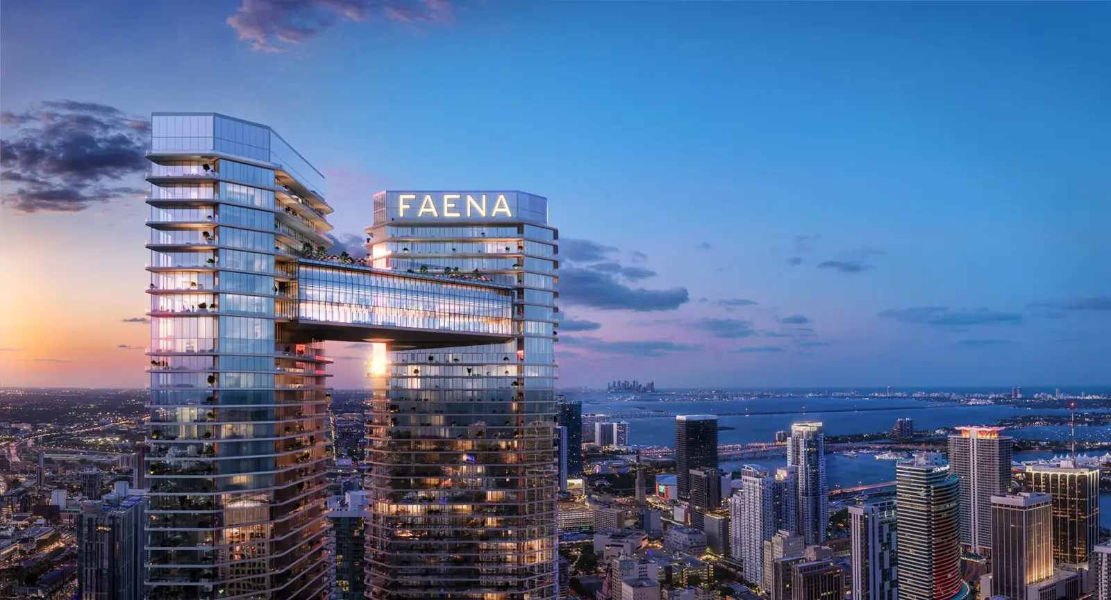 Faena Residences: la torre (render del desarrollador)