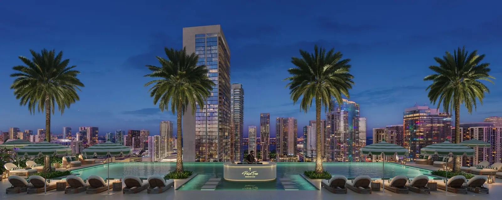 Palm Tree Residences: as áreas comuns (render da incorporadora)