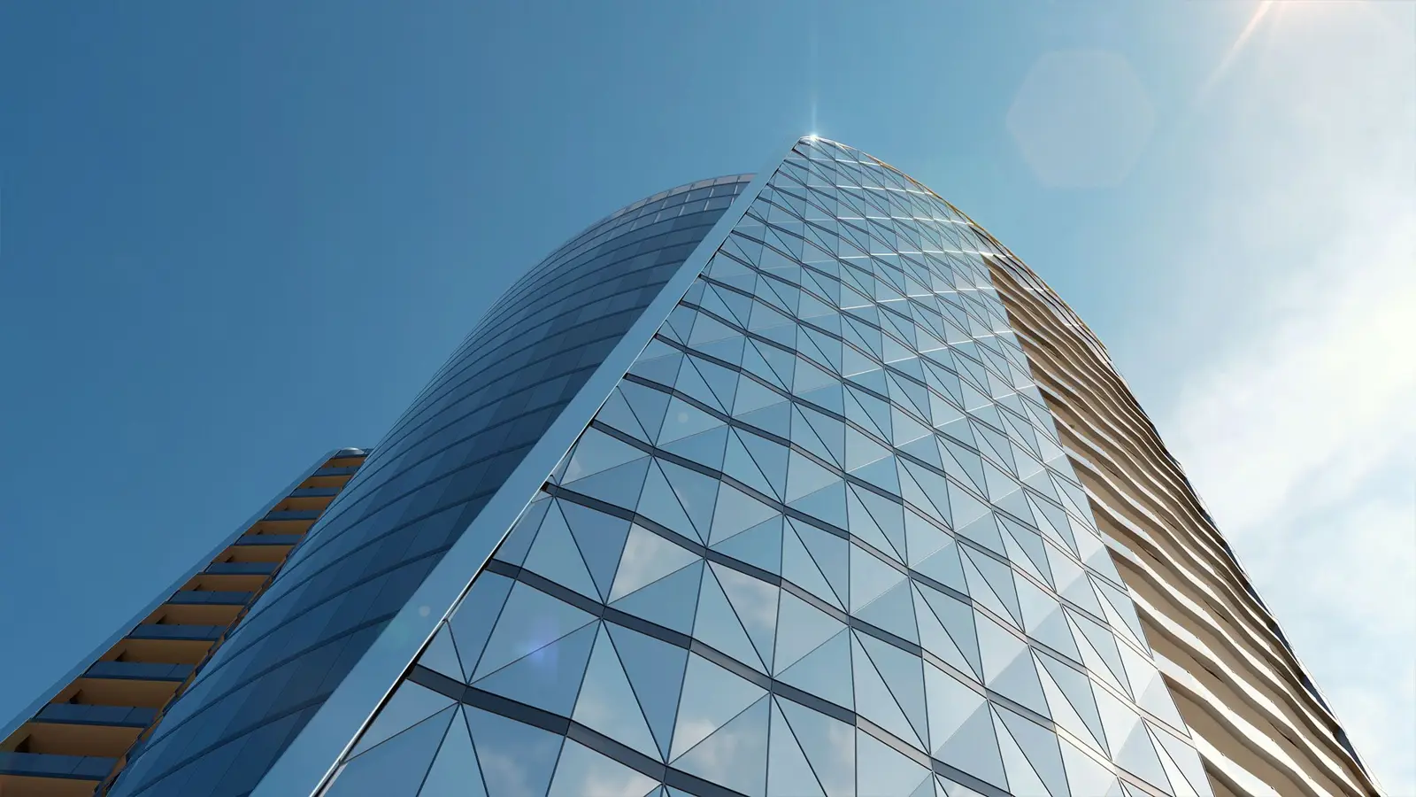 Bentley Residences: a torre (render da incorporadora)