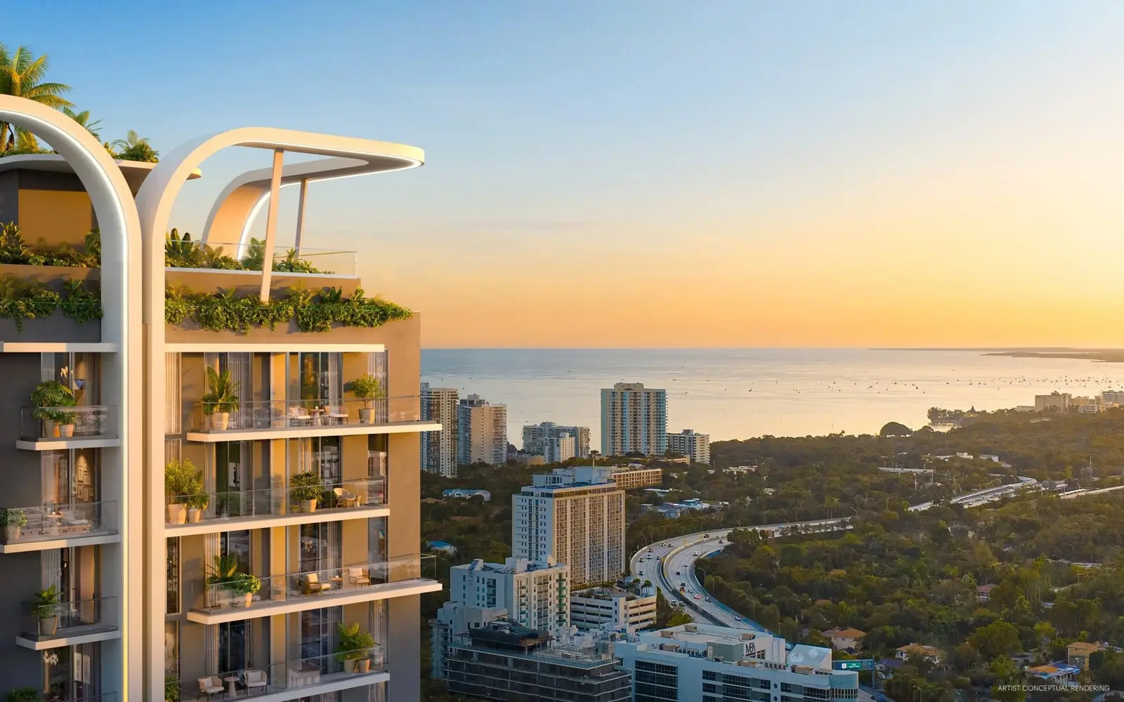 House of Wellness: a vista e a região (render da incorporadora)