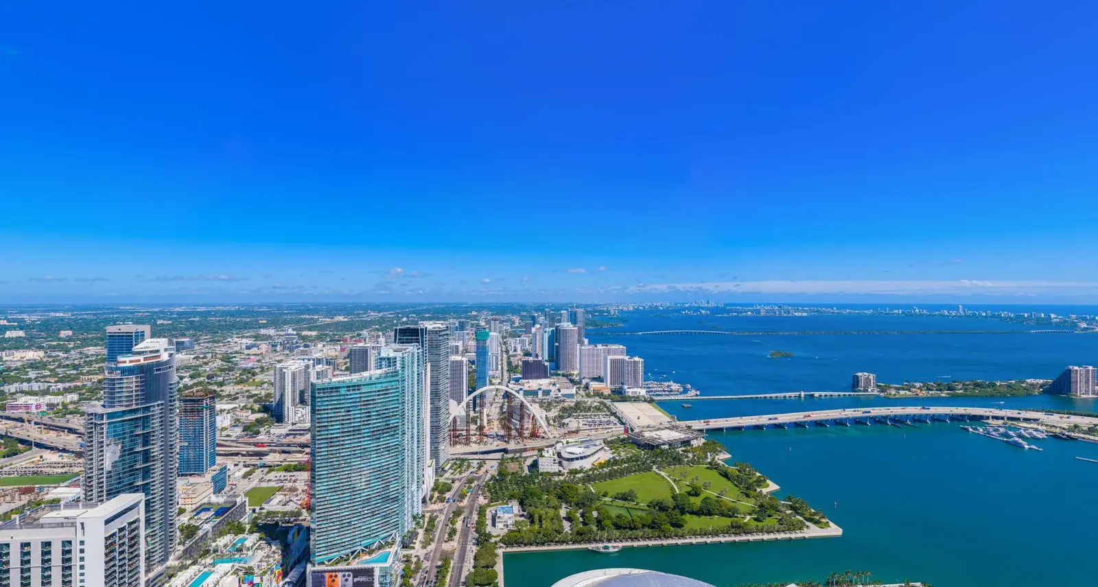Delano Residences: a vista e a região (render da incorporadora)