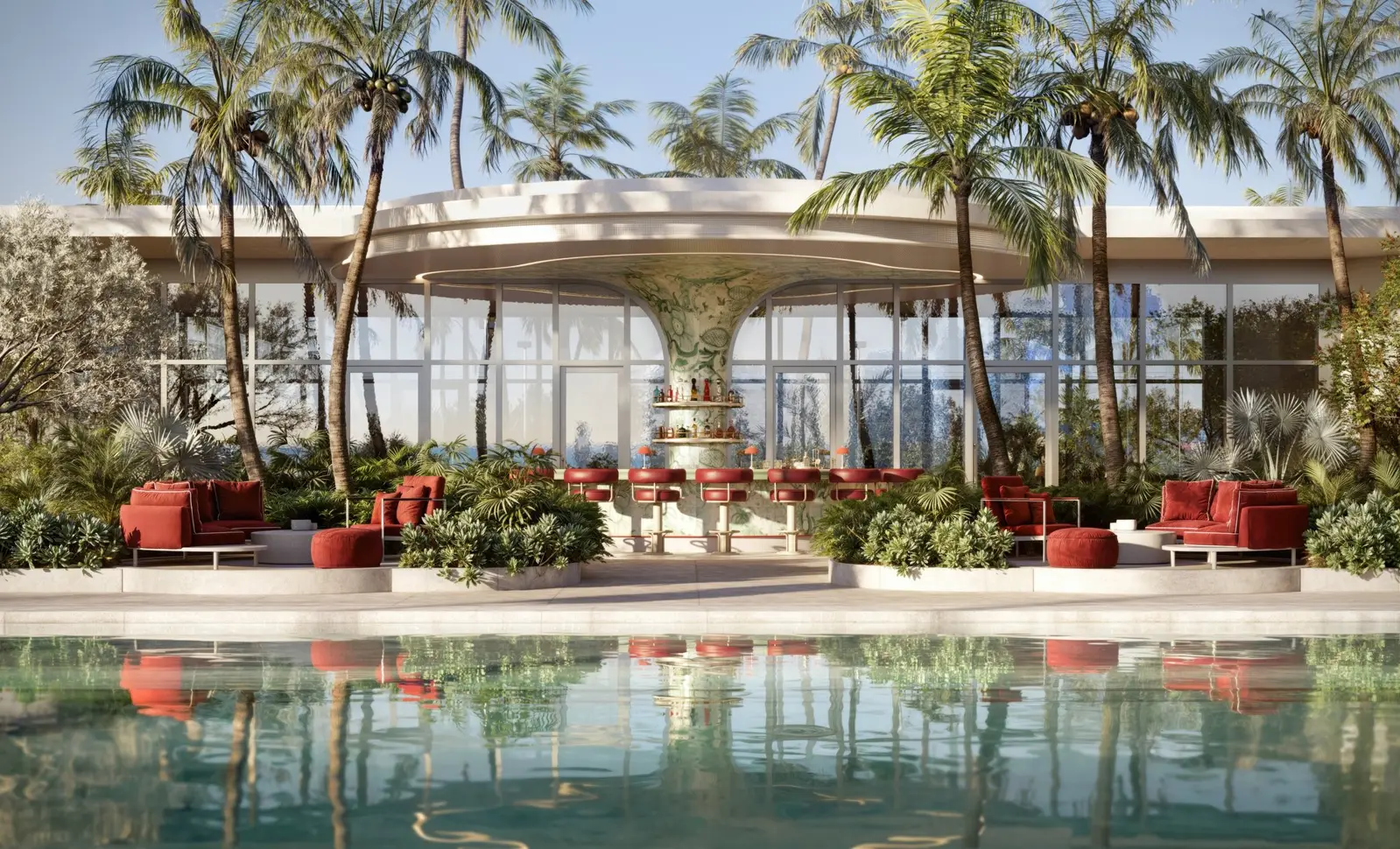 Faena Residences: los amenities (render del desarrollador)