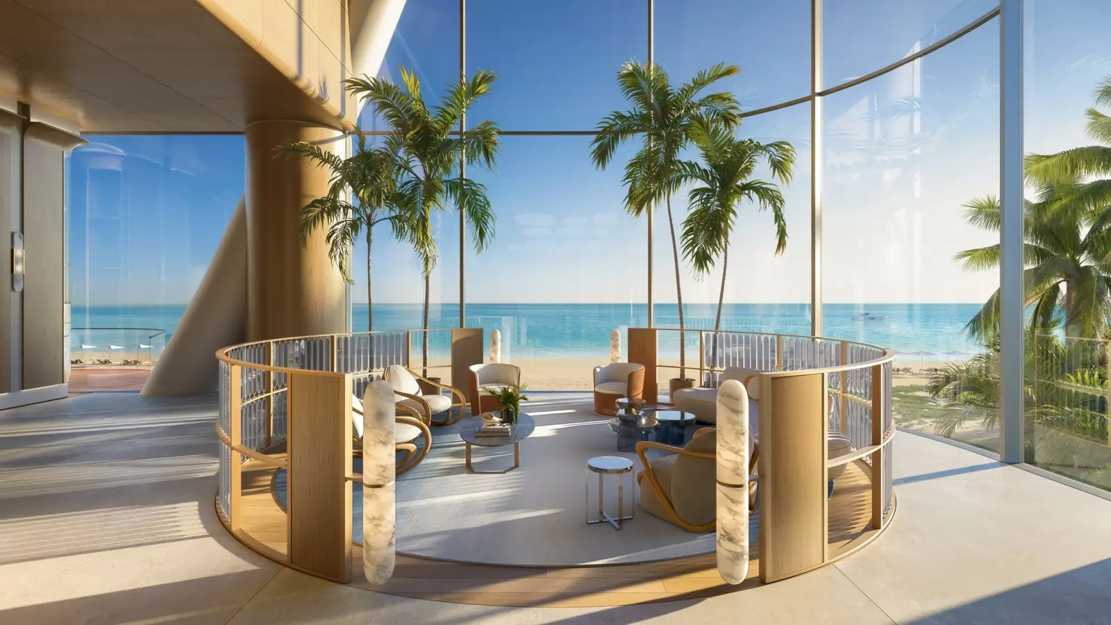 St. Regis Residences: o lobby (render da incorporadora)