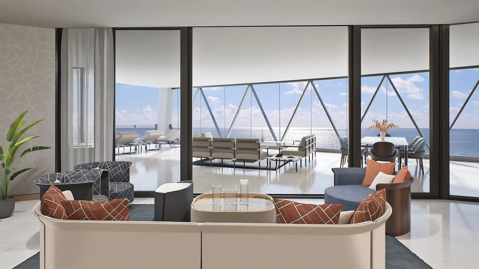 Bentley Residences: uma residência (render da incorporadora)