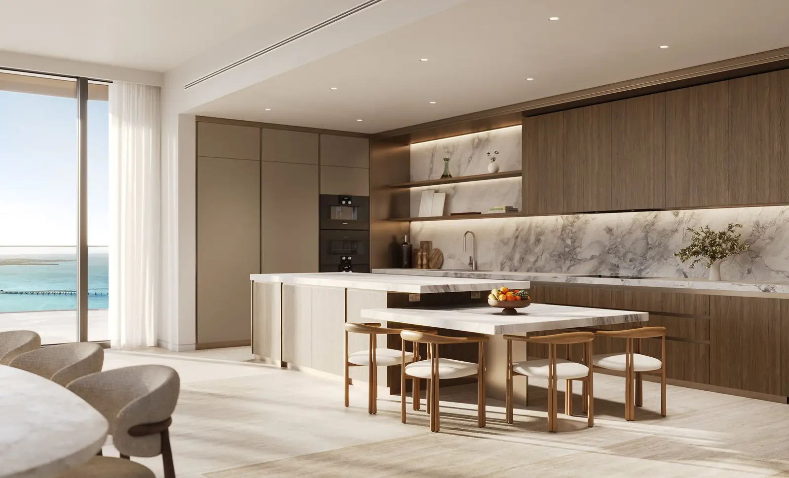 Mandarin Oriental Residences: una residencia (render del desarrollador)