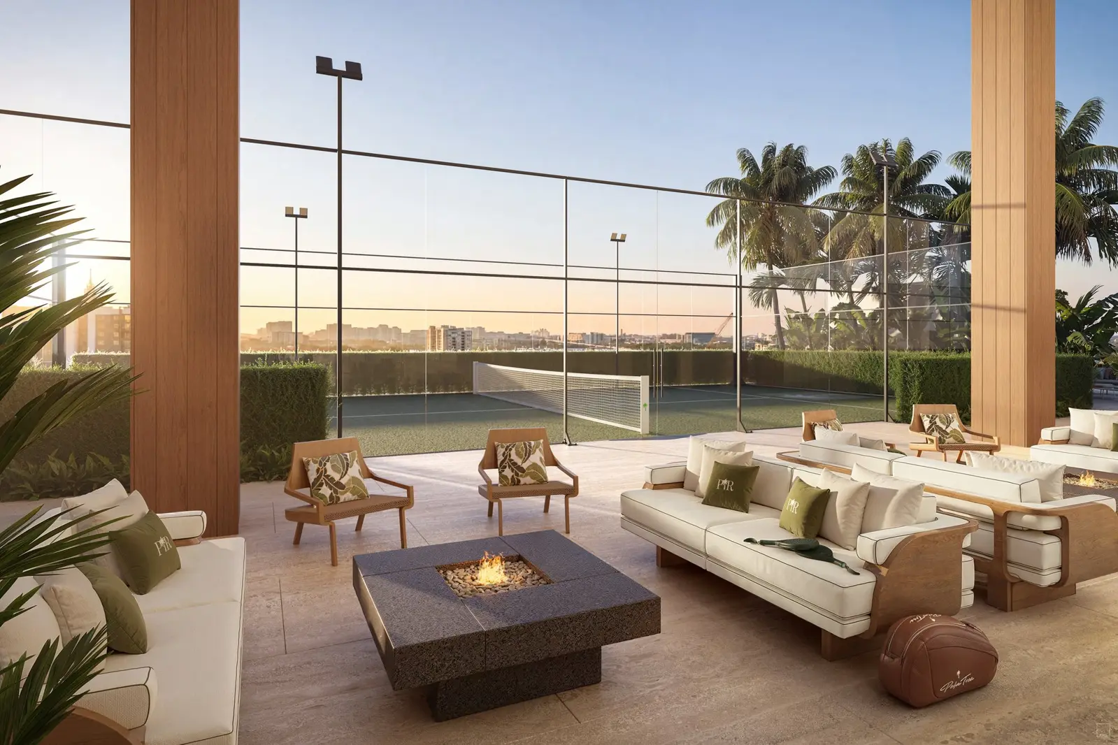 Palm Tree Residences: as áreas comuns (render da incorporadora)