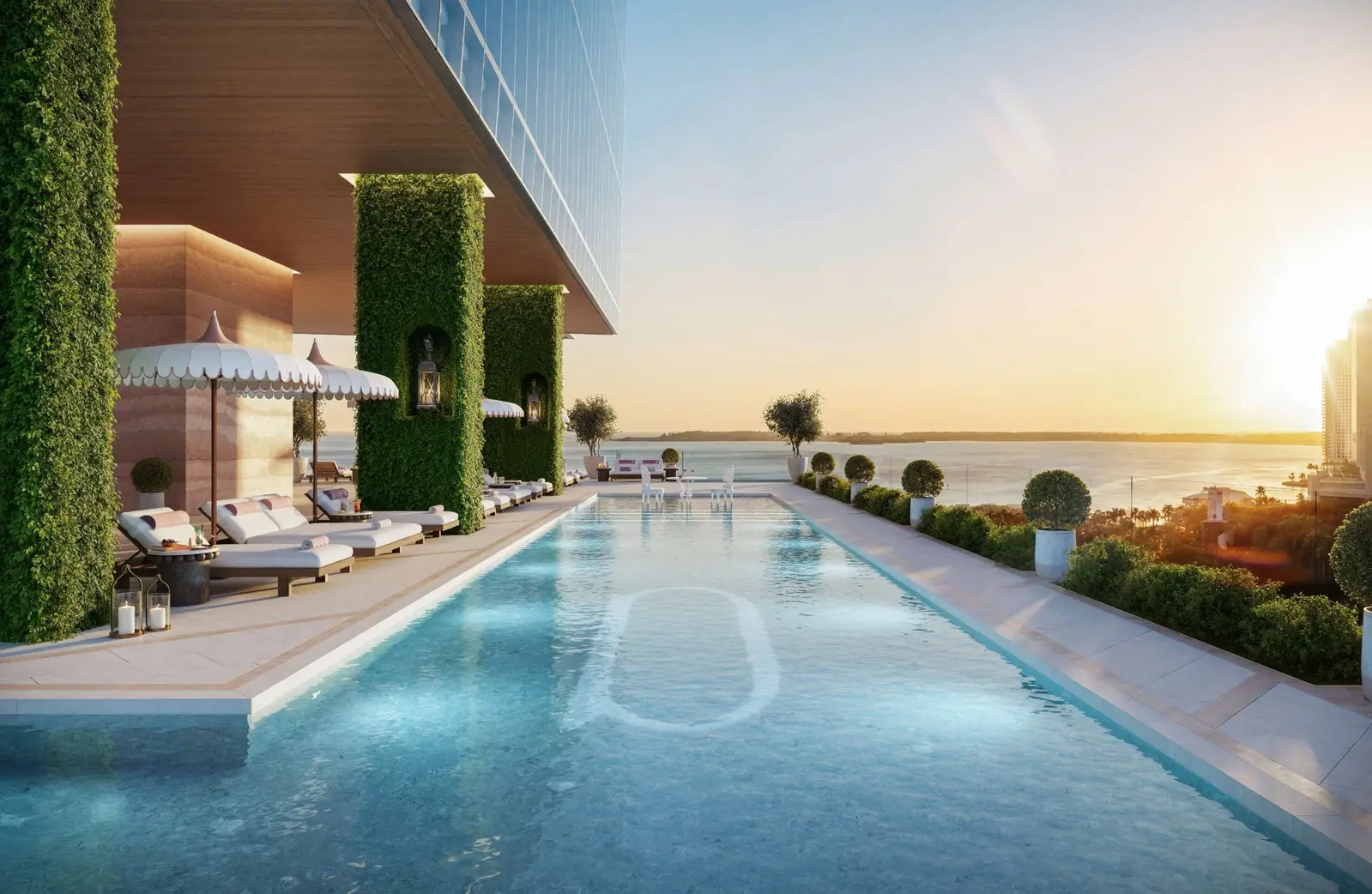 Delano Residences: as áreas comuns (render da incorporadora)