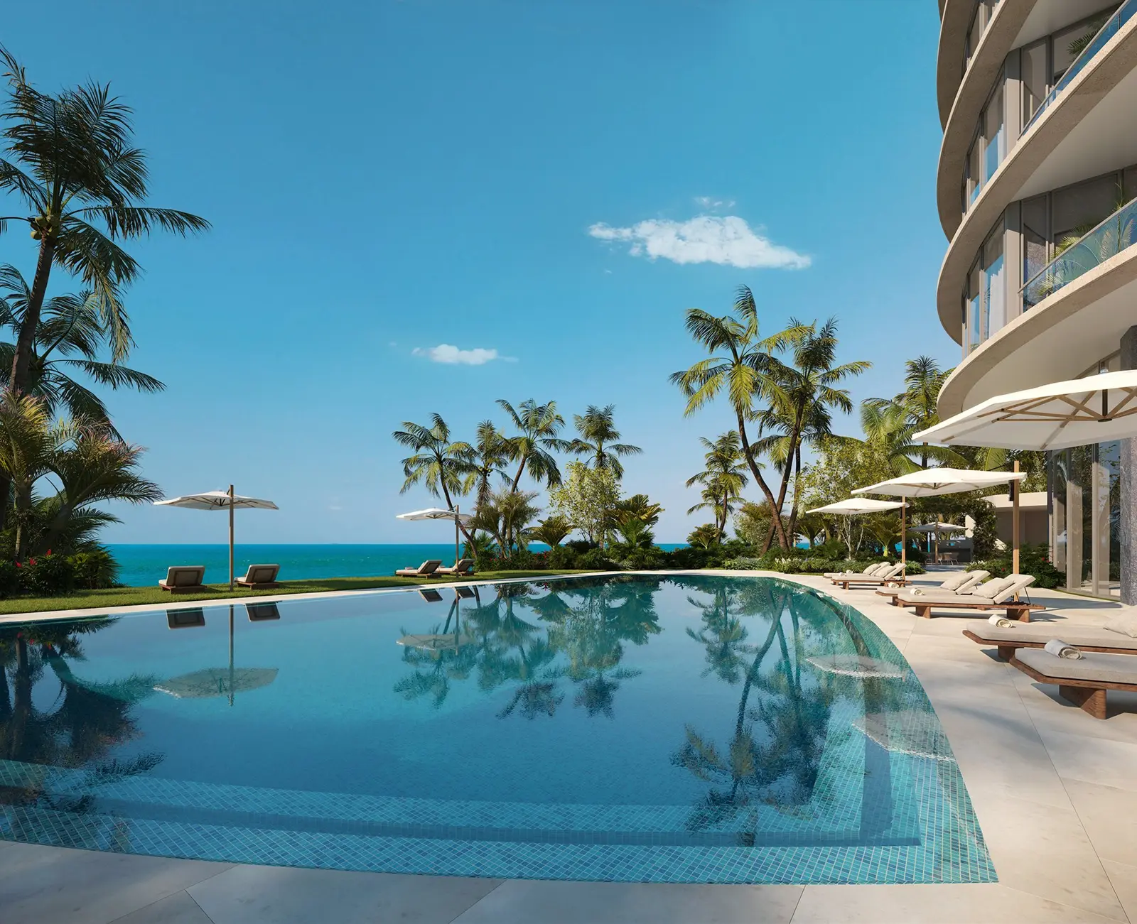 Rivage: los amenities (render del desarrollador)