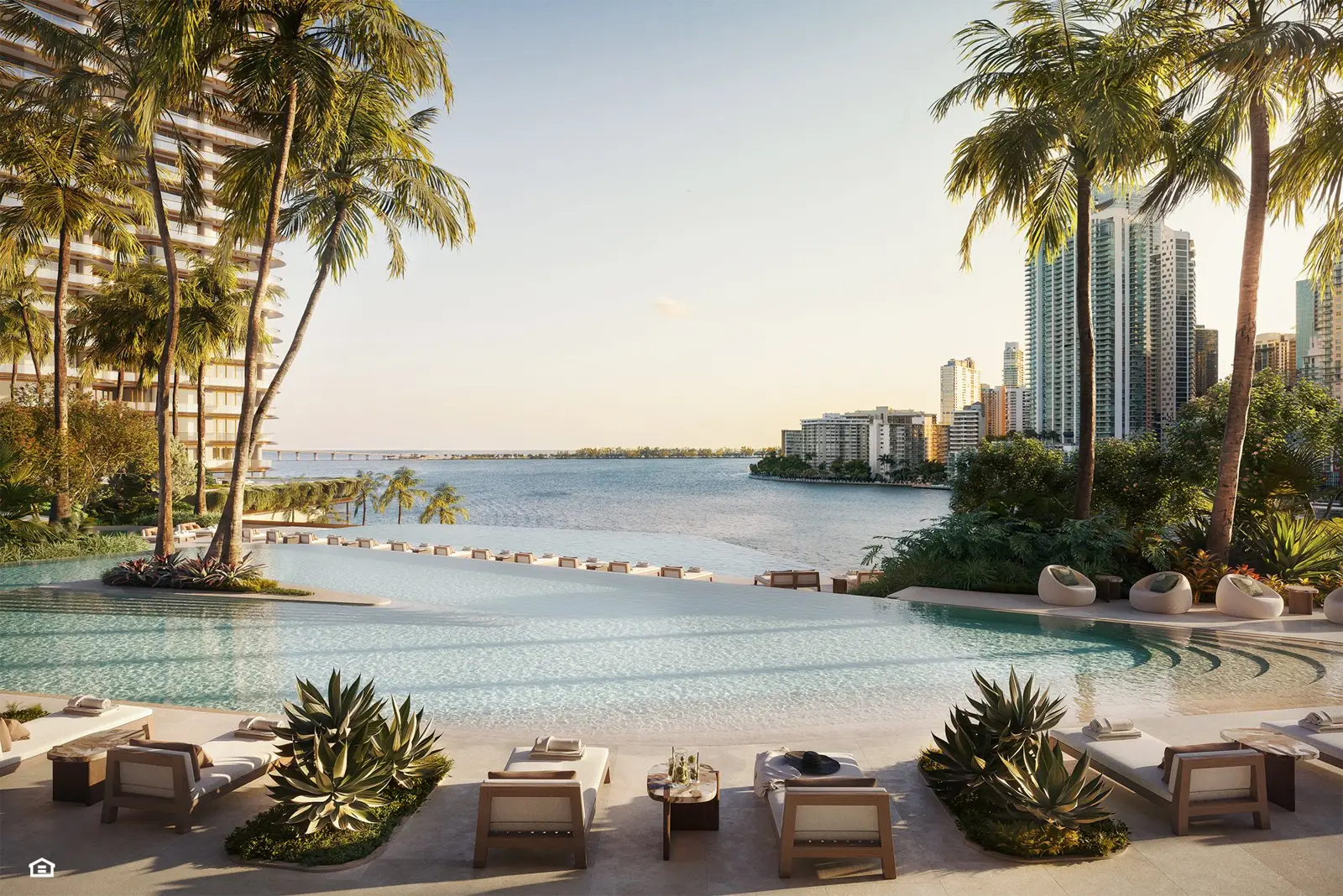 Mandarin Oriental Residences: los amenities (render del desarrollador)