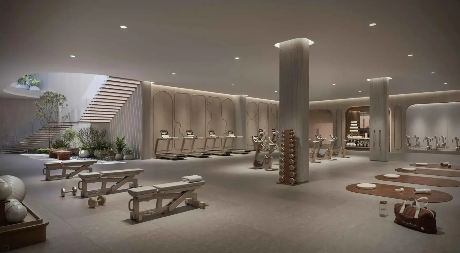 Frida Kahlo Wynwood Residences: as áreas comuns (render da incorporadora)