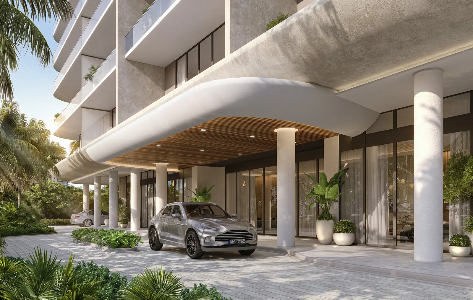 Icon Beach Residences: la torre (render del desarrollador)