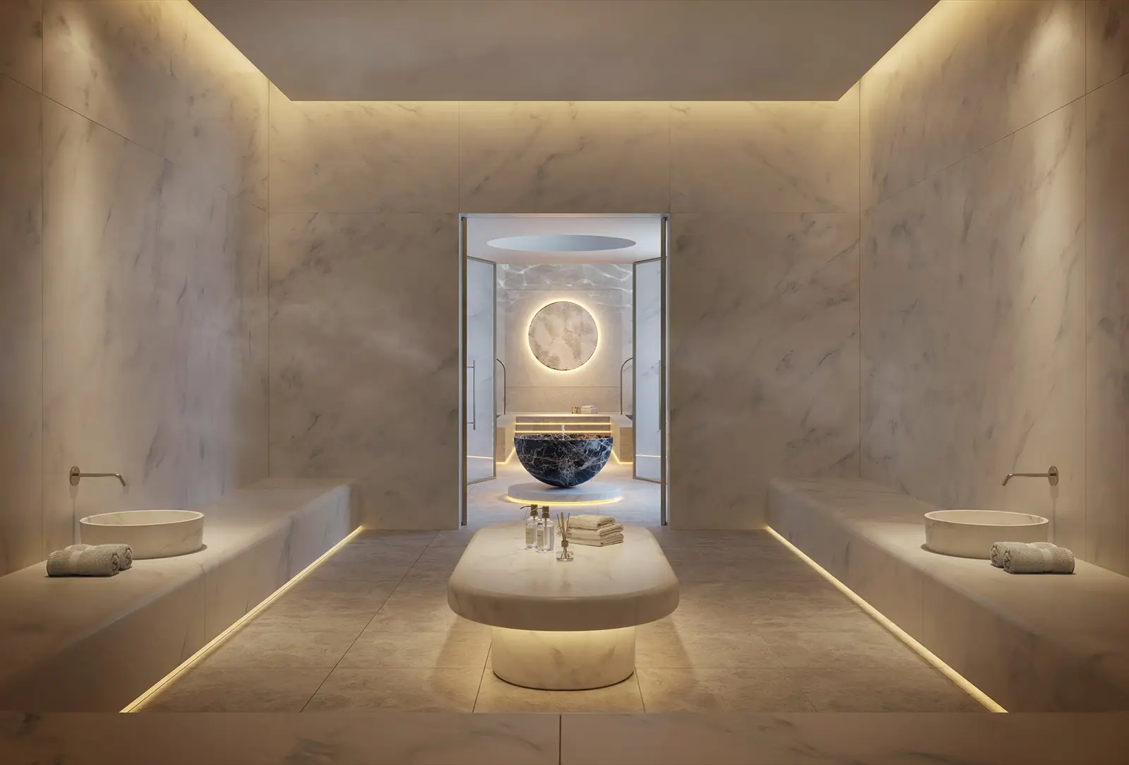 Rivage: los amenities (render del desarrollador)