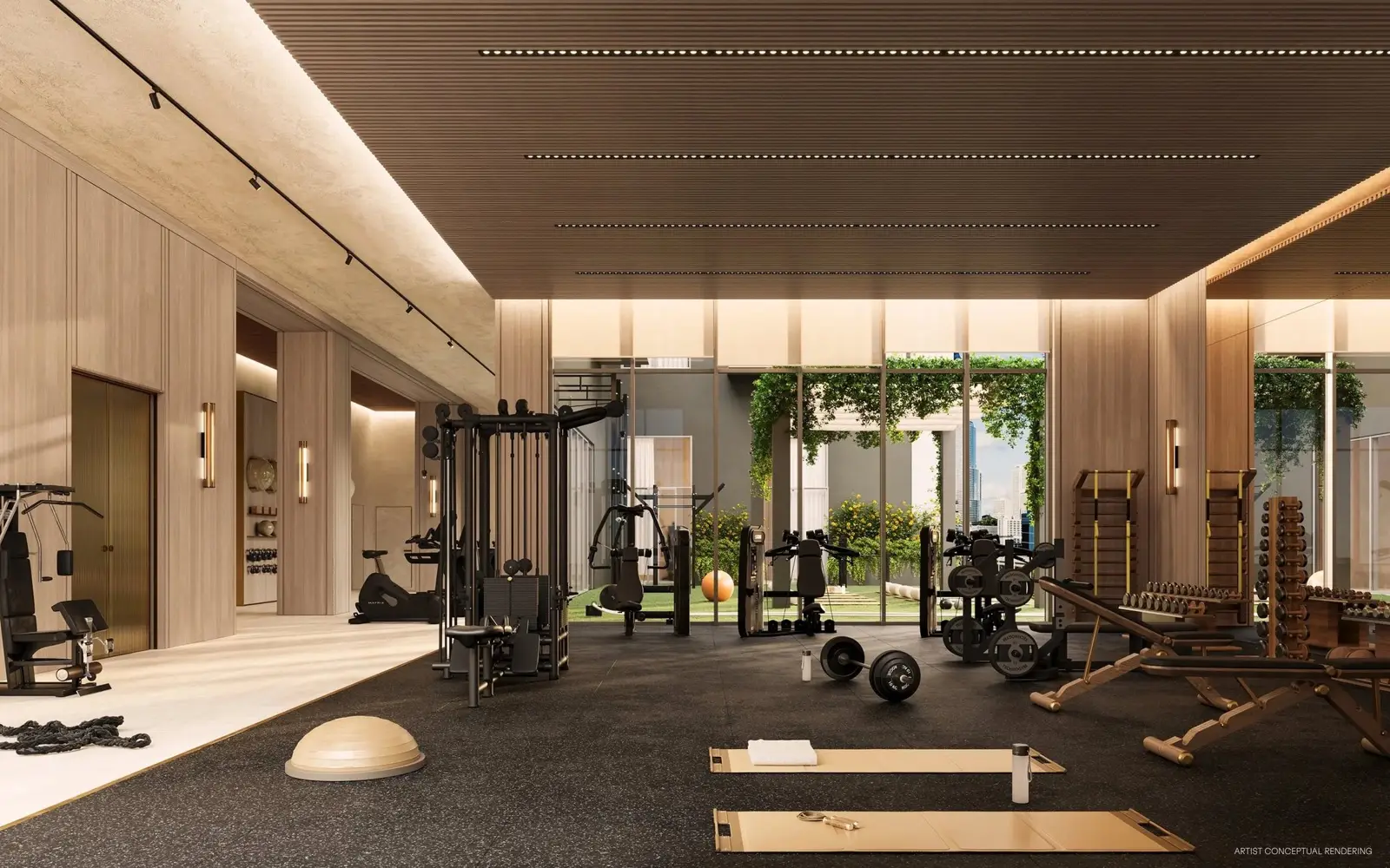 House of Wellness: as áreas comuns (render da incorporadora)